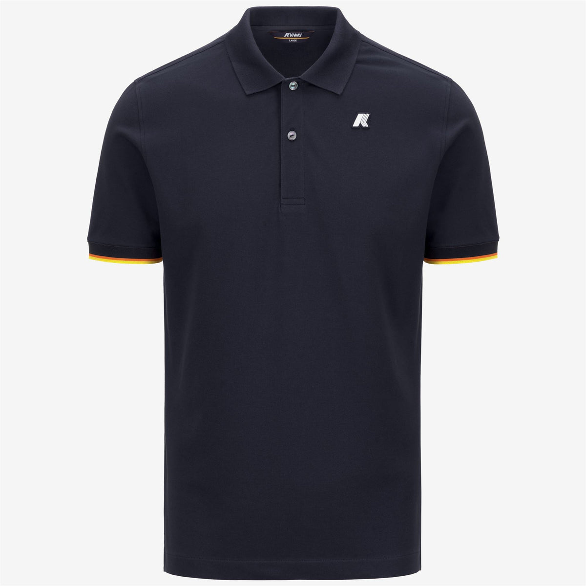 VINCENT PIQUE SLIM - Polos - Polo - Homme - Blue Depth