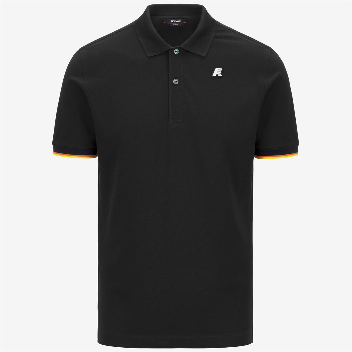 VINCENT PIQUE SLIM - Polos - Polo - Homme - Black Pure
