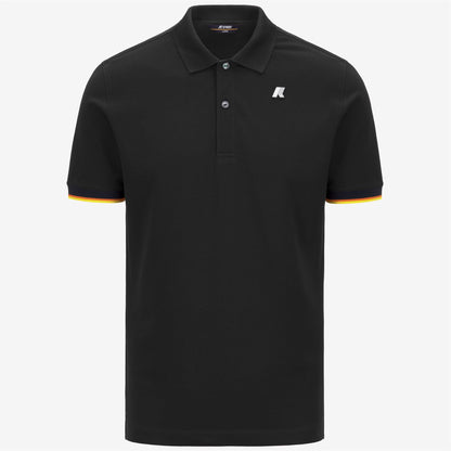 VINCENT PIQUE SLIM - Polos - Polo - Homme - Black Pure