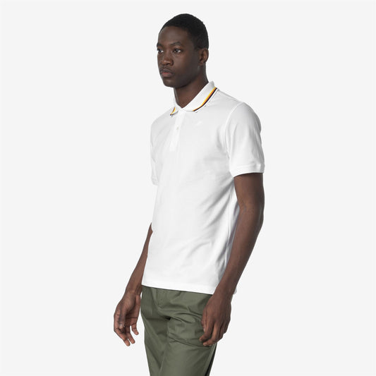 JUD PIQUE SLIM - Polos - Polo - Homme - White