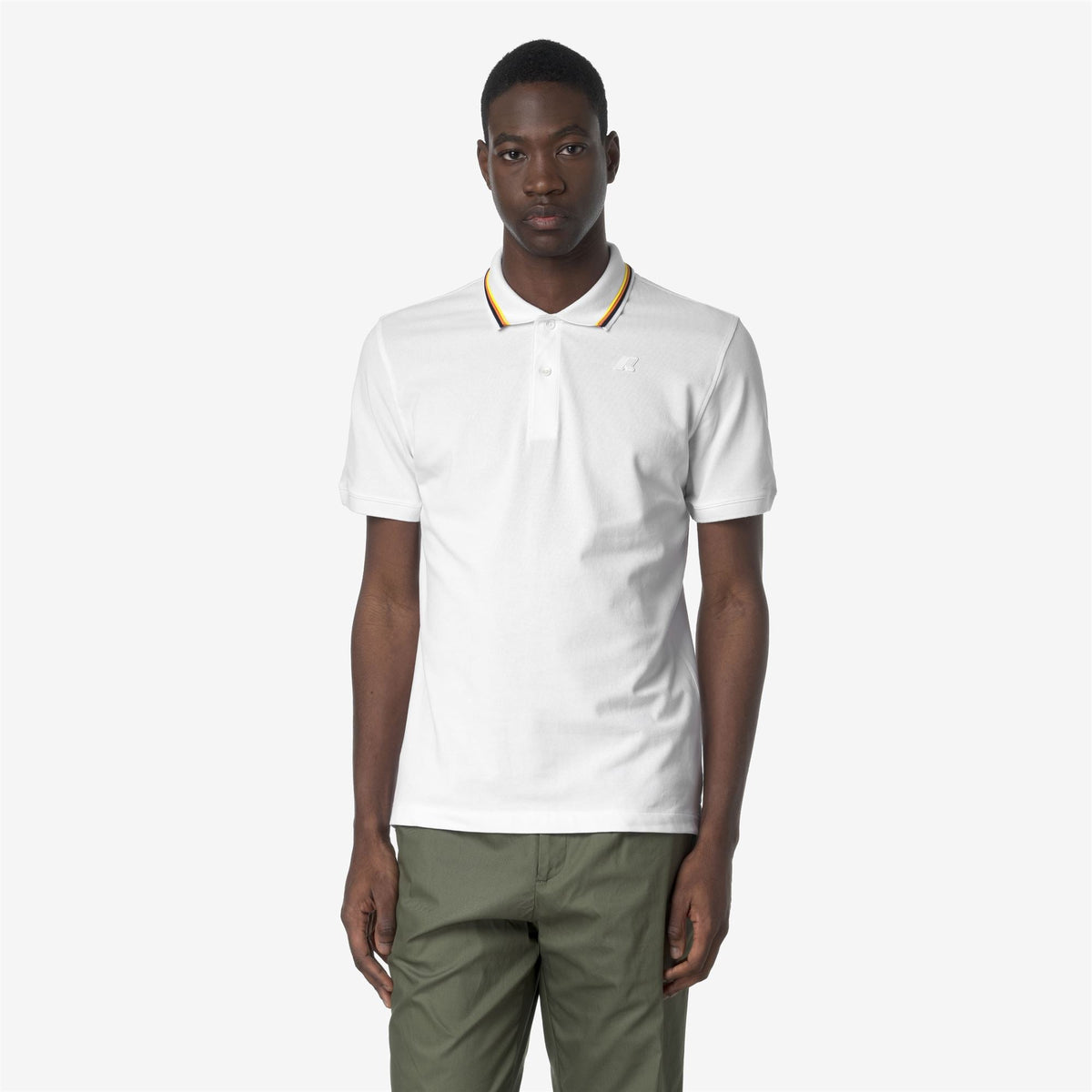 JUD PIQUE SLIM - Polos - Polo - Homme - White
