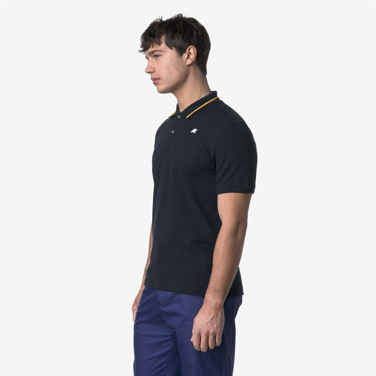 JUD PIQUE SLIM - Polos - Polo - Homme - Blue Depth