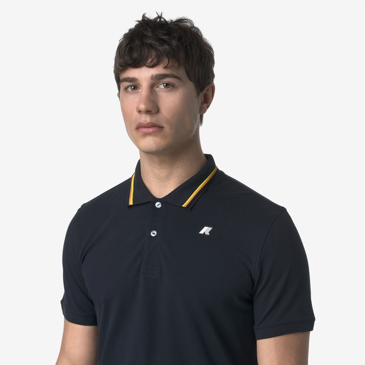 JUD PIQUE SLIM - Polos - Polo - Homme - Blue Depth