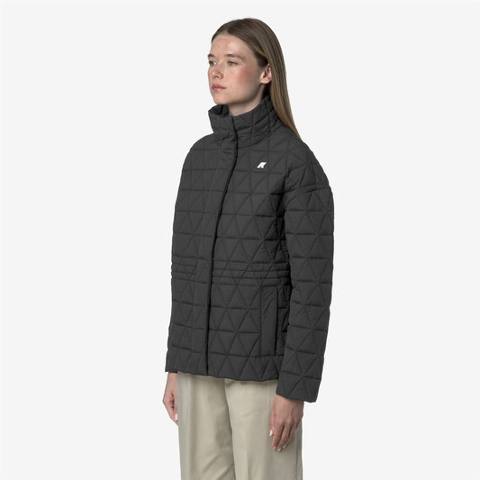 SELENE DIAMOND QUILTED WARM - Vestes - Milieu - Femme - Grey Shadow Dk