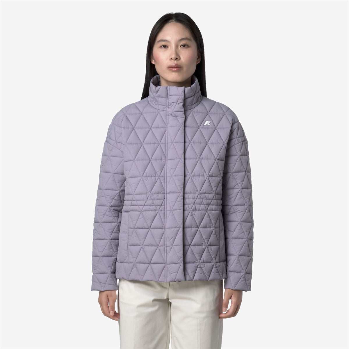 SELENE DIAMOND QUILTED WARM - Vestes - Milieu - Femme - Violet Lavender