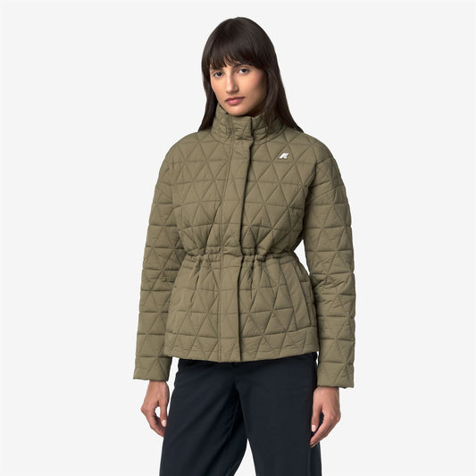 SELENE DIAMOND QUILTED WARM - Vestes - Milieu - Femme - Green Army