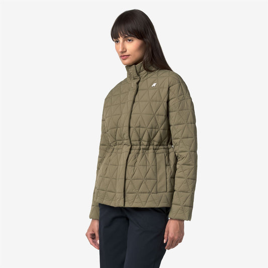 SELENE DIAMOND QUILTED WARM - Vestes - Milieu - Femme - Green Army