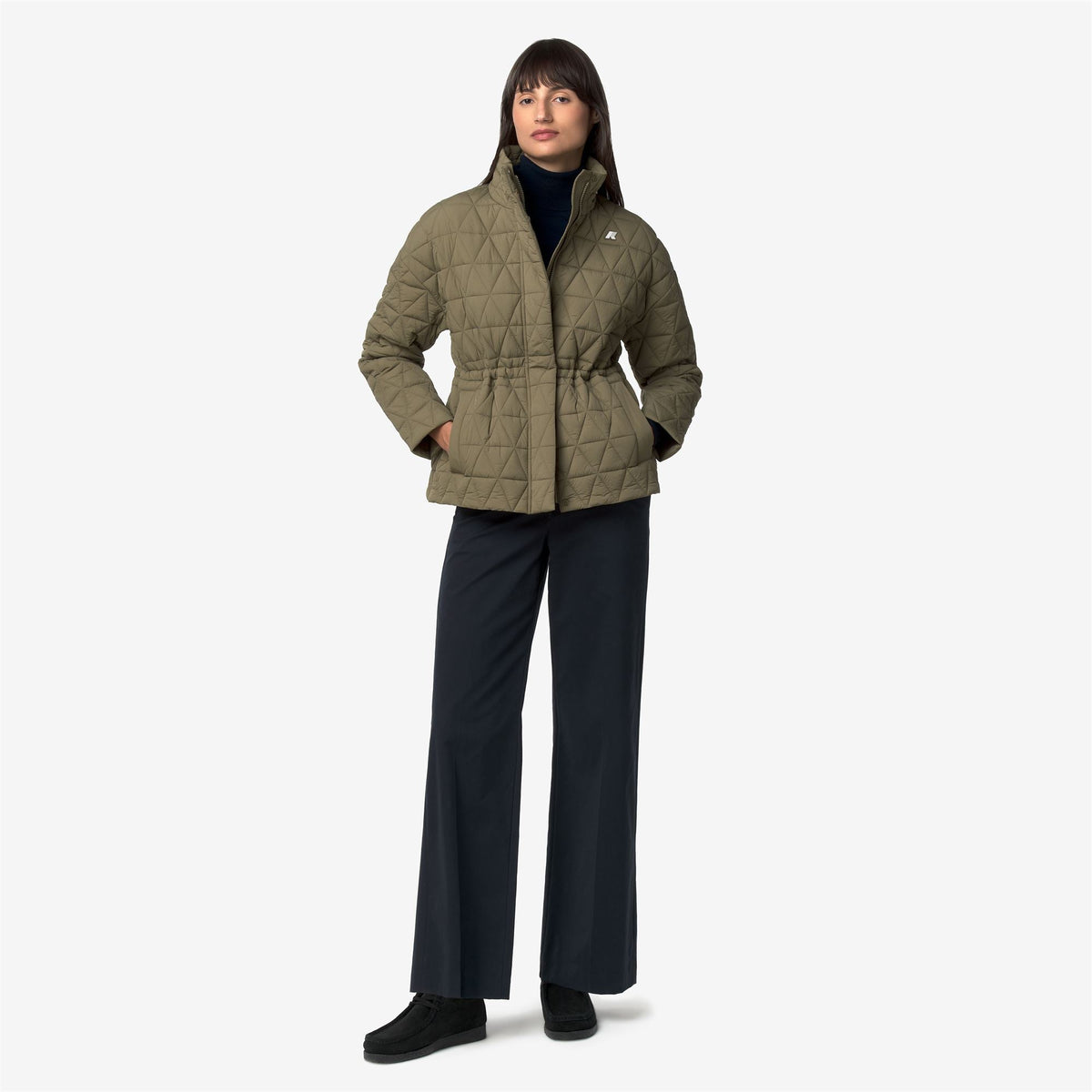 SELENE DIAMOND QUILTED WARM - Vestes - Milieu - Femme - Green Army
