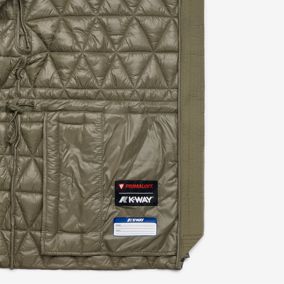 SELENE DIAMOND QUILTED WARM - Vestes - Milieu - Femme - Green Army