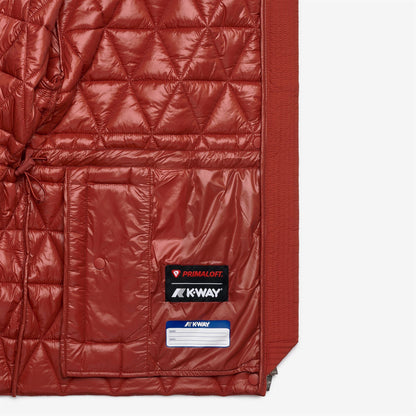 SELENE DIAMOND QUILTED WARM - Vestes - Milieu - Femme - Red Dk Chili
