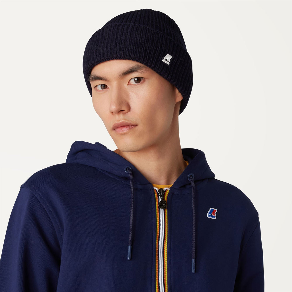 BRICE CARDIGAN STITCH WOOL - Couvre-chef - Chapeau - Unisexe - Blue Depth