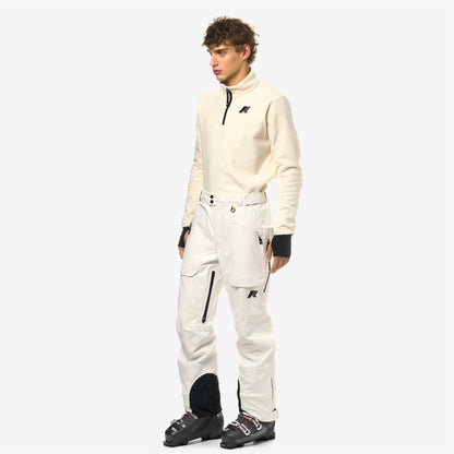 AUSSOIS MICRO TWILL 3 LAYERS - Pantalon - Pantalons de sport - Homme - White Gardenia