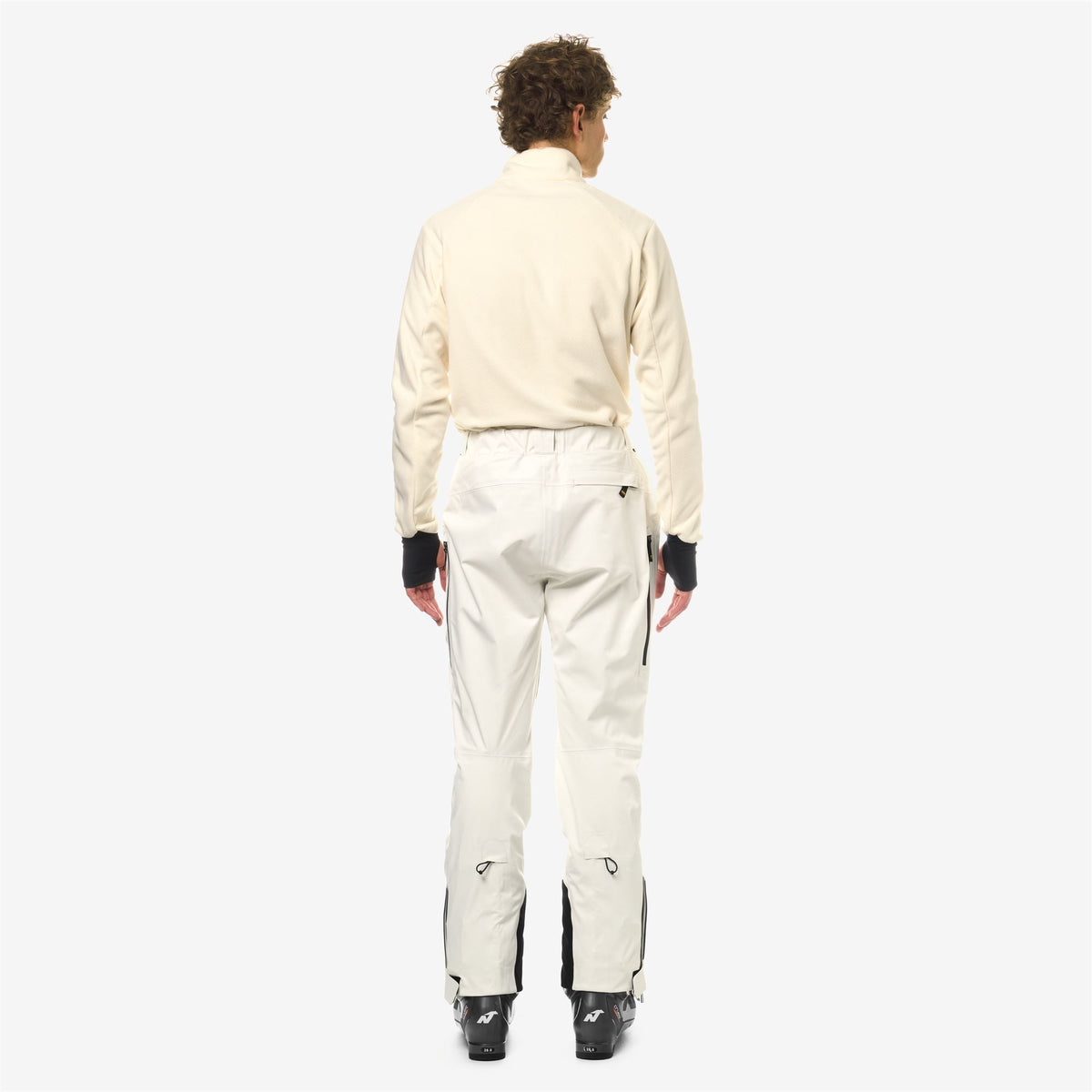 AUSSOIS MICRO TWILL 3 LAYERS - Pantalon - Pantalons de sport - Homme - White Gardenia
