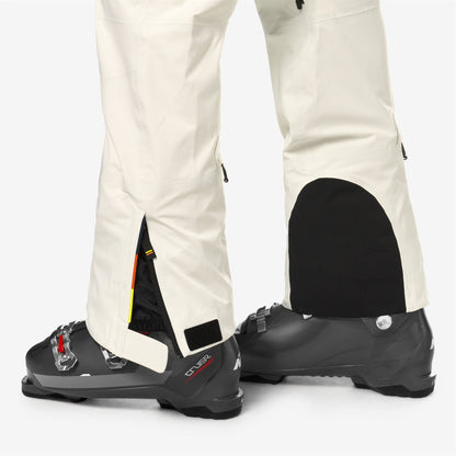 AUSSOIS MICRO TWILL 3 LAYERS - Pantalon - Pantalons de sport - Homme - White Gardenia