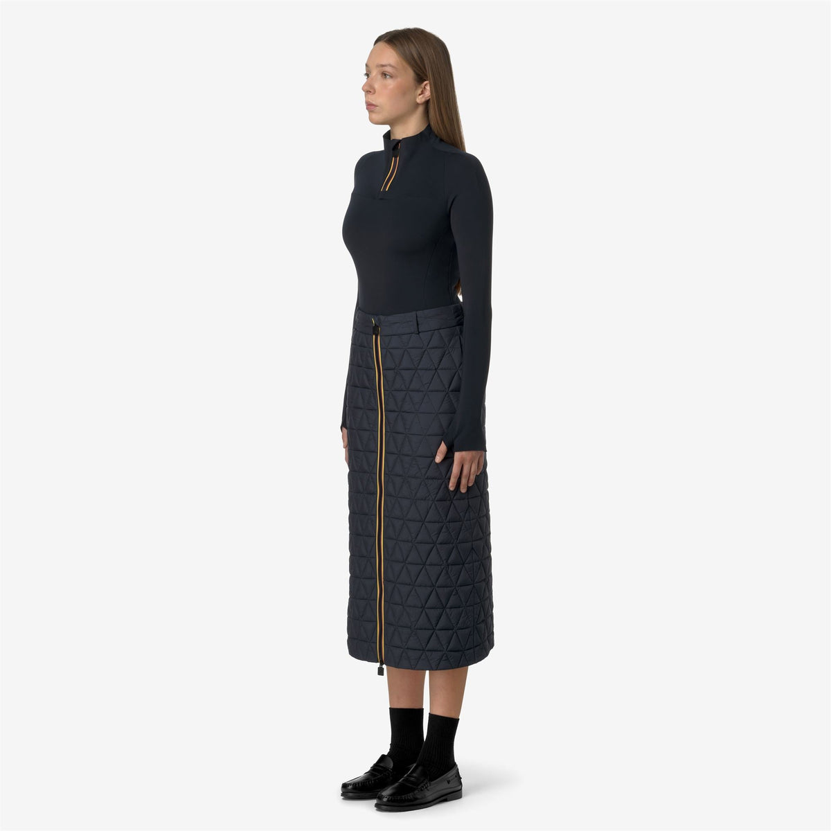MARALIE TECH THERMO LIGHT - Jupes - Long - Femme - Black Ash