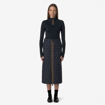 MARALIE TECH THERMO LIGHT - Jupes - Long - Femme - Black Ash