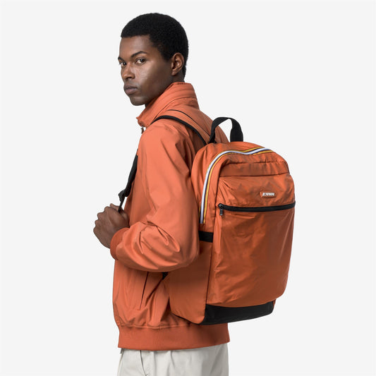 LAON - Sacs - Sac à dos - Unisexe - Orange Brownish