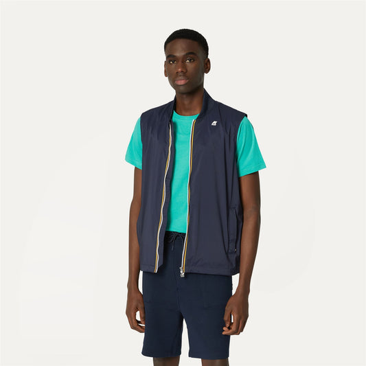 VALLY STRETCH NYLON JERSEY - Vestes - Court - Homme - Blue Depth
