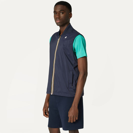 VALLY STRETCH NYLON JERSEY - Vestes - Court - Homme - Blue Depth