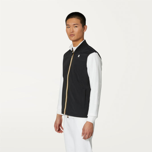 VALLY STRETCH NYLON JERSEY - Vestes - Court - Homme - Black Pure