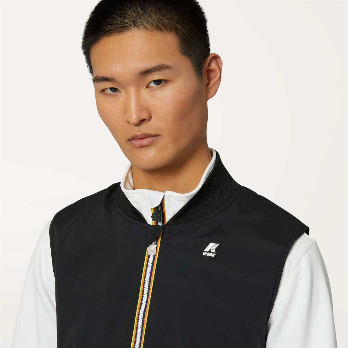VALLY STRETCH NYLON JERSEY - Vestes - Court - Homme - Black Pure
