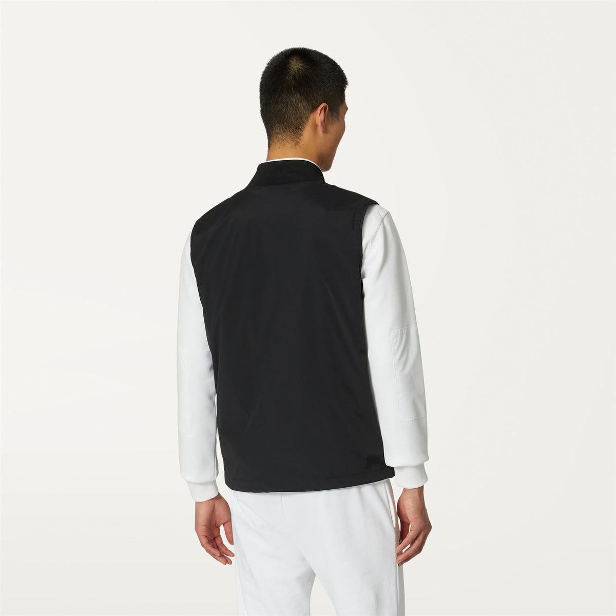 VALLY STRETCH NYLON JERSEY - Vestes - Court - Homme - Black Pure