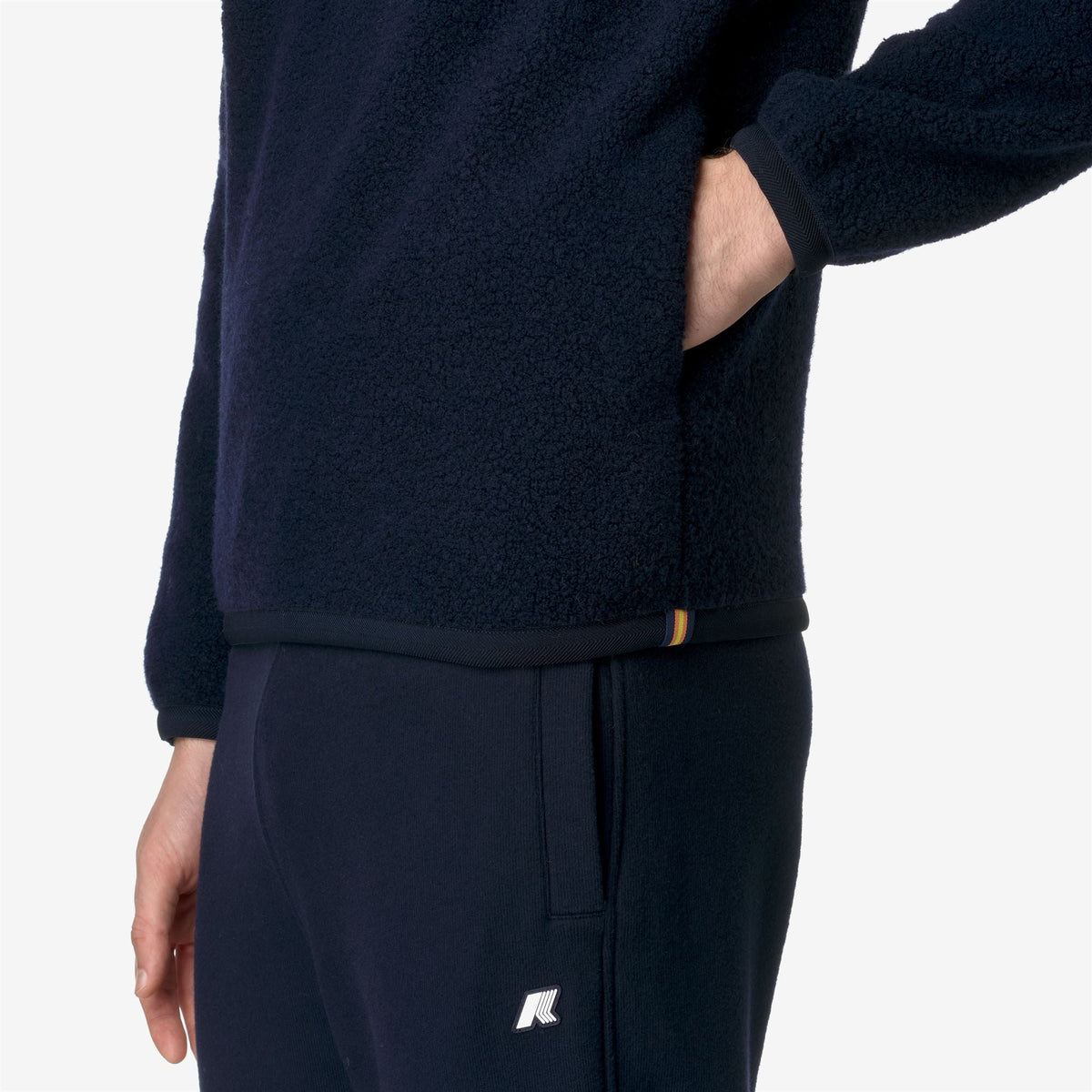 ERN WOOL FLEECE - Polaire - Pull-over - Homme - Blue Depth