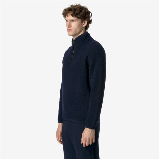 ERN WOOL FLEECE - Polaire - Pull-over - Homme - Blue Depth