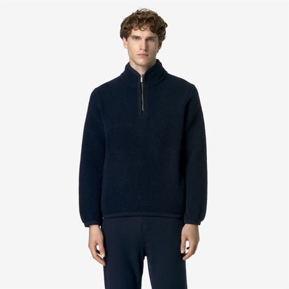 ERN WOOL FLEECE - Polaire - Pull-over - Homme - Blue Depth