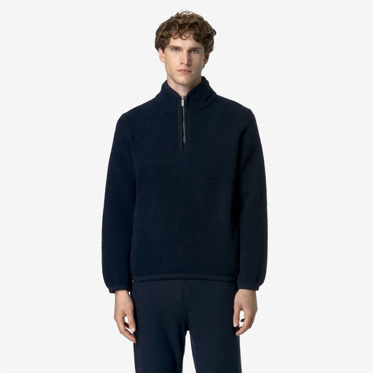ERN WOOL FLEECE - Polaire - Pull-over - Homme - Blue Depth