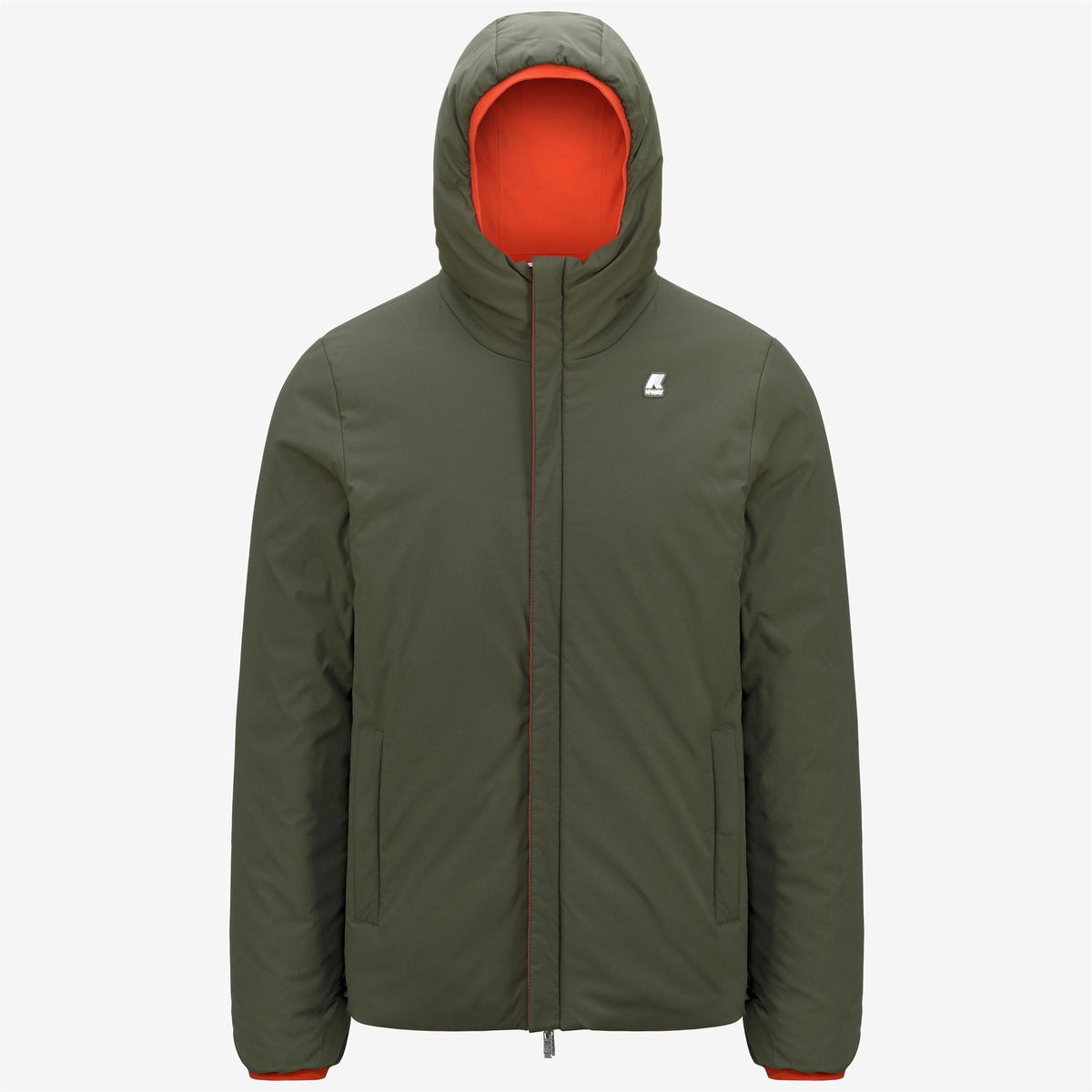 JACK ST WARM DOUBLE - Vestes - Court - Homme - Orange P-Green B