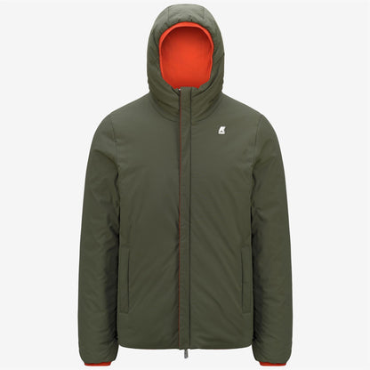 JACK ST WARM DOUBLE - Vestes - Court - Homme - Orange P-Green B