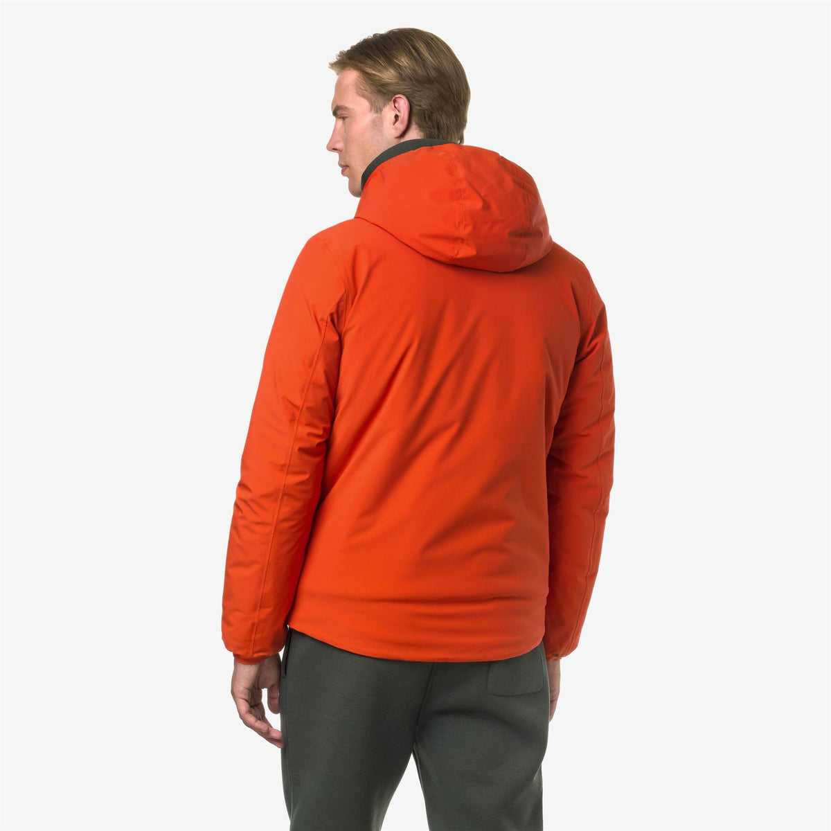 JACK ST WARM DOUBLE - Vestes - Court - Homme - Orange P-Green B