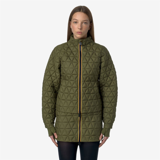 LILIN TECH THERMO LIGHT - Vestes - Court - Femme - Green Winter