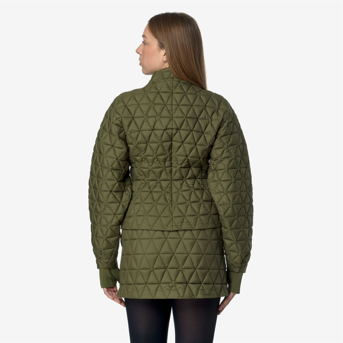 LILIN TECH THERMO LIGHT - Vestes - Court - Femme - Green Winter