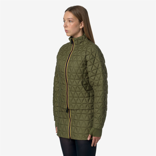 LILIN TECH THERMO LIGHT - Vestes - Court - Femme - Green Winter