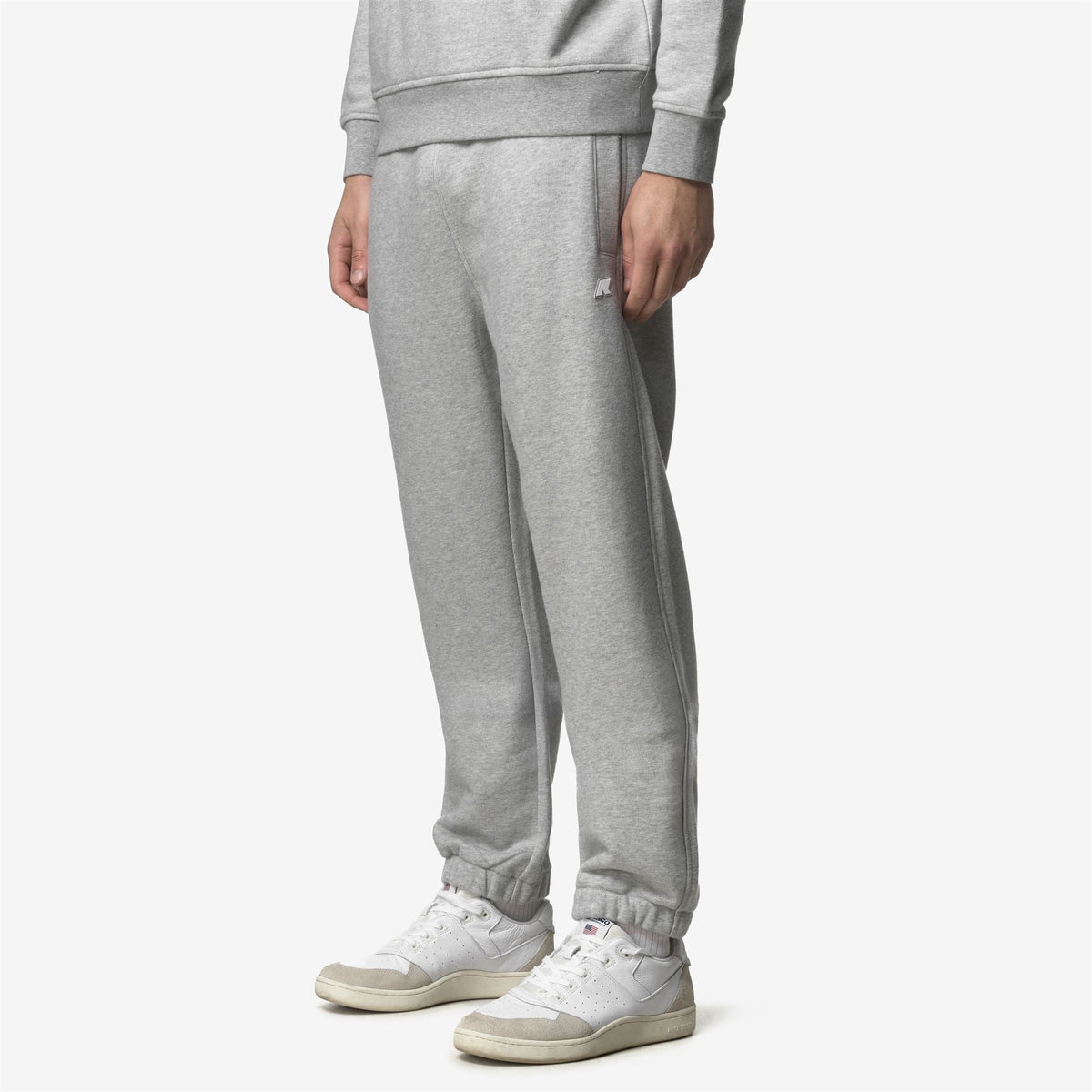 MICKYEL HEAVY FLEECE - Pantalon - Pantalons de sport - Homme - GREY MEL