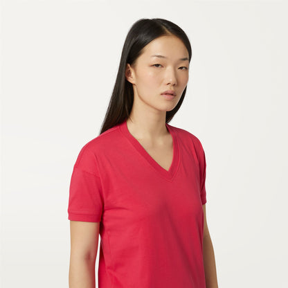 RUBIEL - T-shirts et hauts - T-shirt - Femme - Red Berry