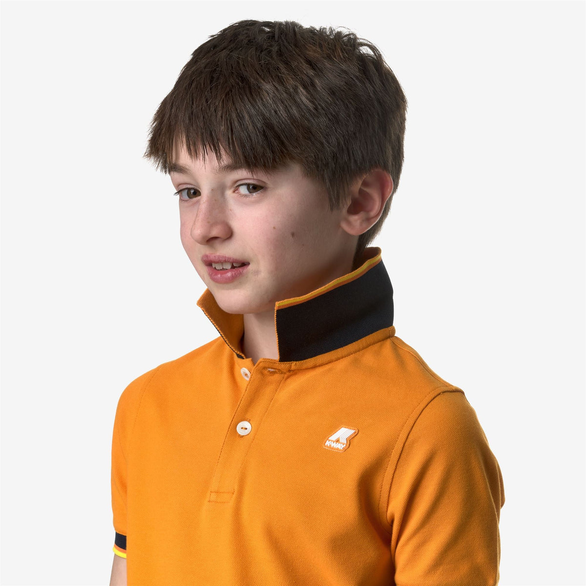 P. VINCENT - Polos - Polo - Garçon - Orange Md