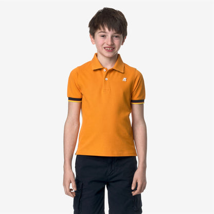 P. VINCENT - Polos - Polo - Garçon - Orange Md