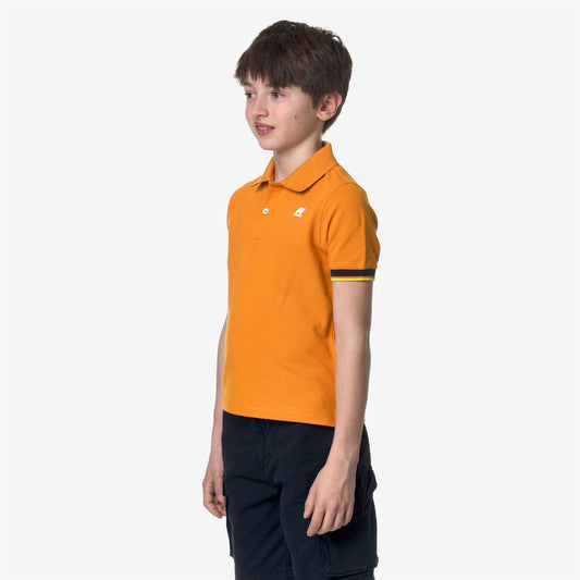 P. VINCENT - Polos - Polo - Garçon - Orange Md