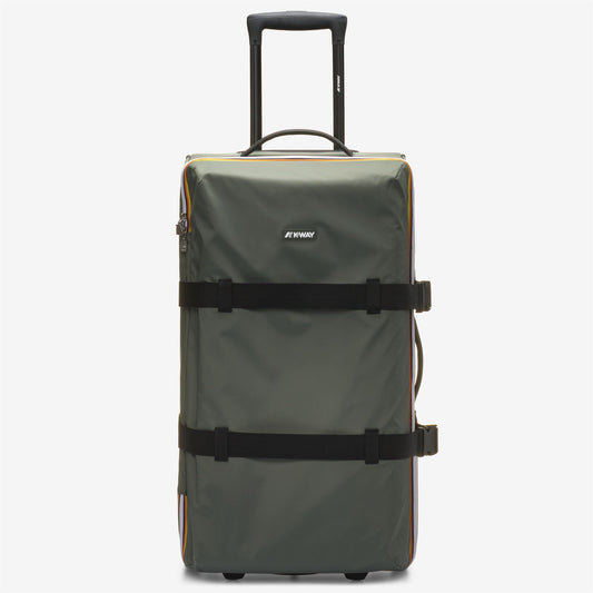 BLOSSAC M - Sacs de voyage - Chariot - Unisexe - GREEN BLACKISH -Black Pure