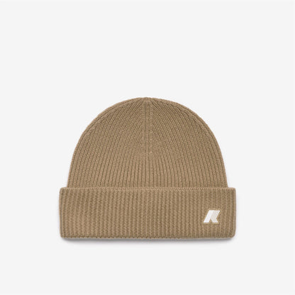 BRICE CARDIGAN STITCH WOOL - Couvre-chef - Chapeau - Unisexe - Beige Khaki