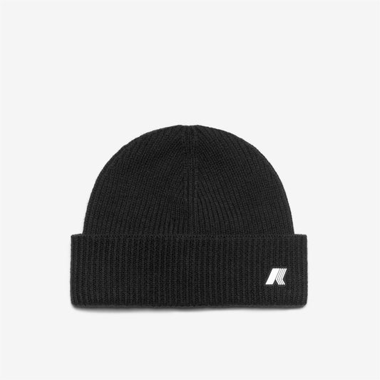 BRICE CARDIGAN STITCH WOOL - Couvre-chef - Chapeau - Unisexe - Black Pure Melange