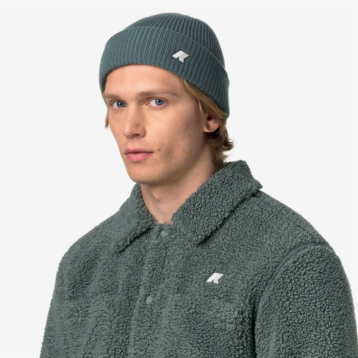 BRICE CARDIGAN STITCH WOOL - Couvre-chef - Chapeau - Unisexe - Green Balsam