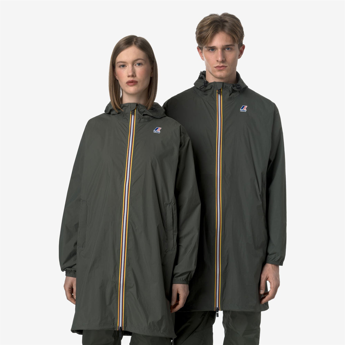 LE VRAI 4.0 EIFFEL EAST - Vestes - Long - Unisexe - GREEN BLACKISH