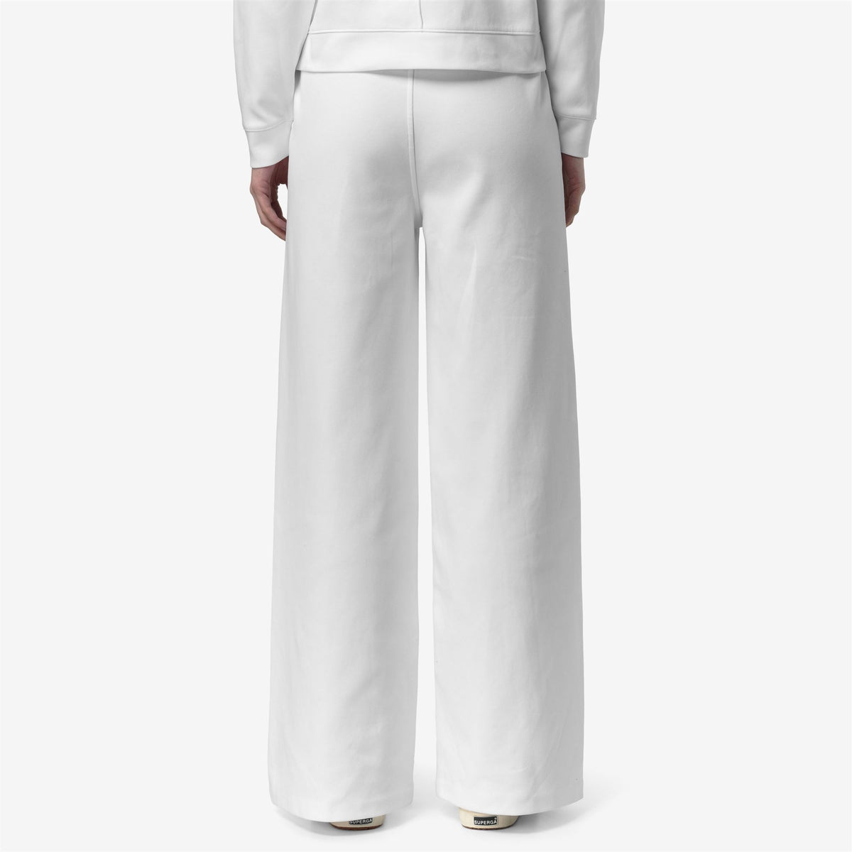 LOYRE INTERLOCK - Pantalon - Pantalons de sport - Femme - White-White