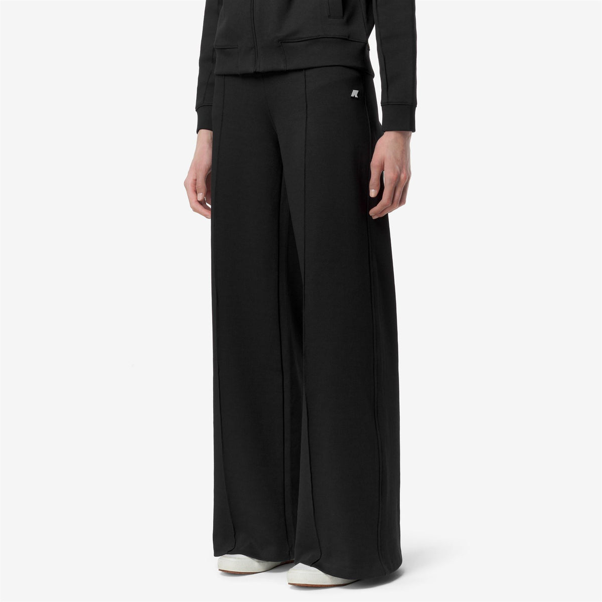 LOYRE INTERLOCK - Pantalon - Pantalons de sport - Femme - Black Pure-Black Pure