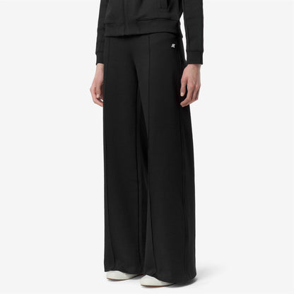 LOYRE INTERLOCK - Pantalon - Pantalons de sport - Femme - Black Pure-Black Pure