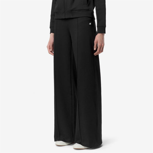 LOYRE INTERLOCK - Pantalon - Pantalons de sport - Femme - Black Pure-Black Pure